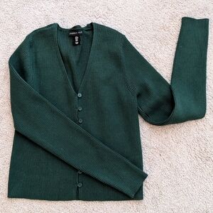 Sincerely Jules Women's Forest Green Cardigan Size M